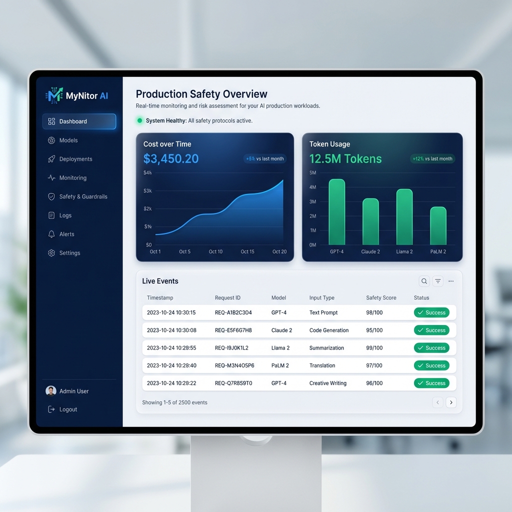 MyNitor AI Dashboard
